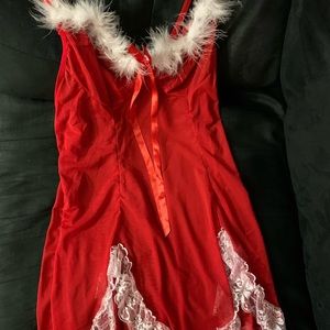 SHEIN Lace Christmas Teddy